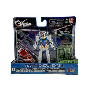 Bandai Gundam: RX-78-2 Gundam Action Figure |  Infinity Series | 4.5 Inches